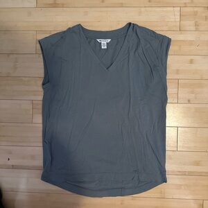 Athleta Women's Slate Gray Muscle Tee